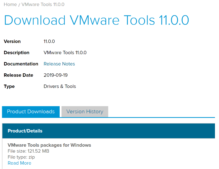 vmware install vmware tools download